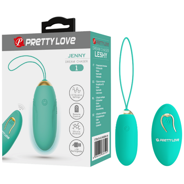 Pretty Love Jenny Dream Chaser Rechargeable Sex Egg Love Eggs and Kegel Exercisers