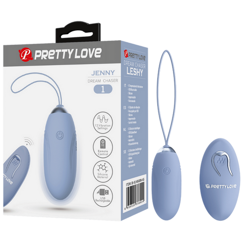 Pretty Love Jenny Dream Chaser Rechargeable Sex Egg - Love Eggs and Kegel Exercisers