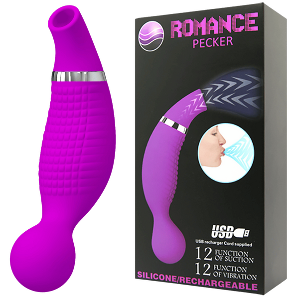 Baile Romance Pecker Rechargeable Clitoral Stimulator Clit Ticklers and Pulsators