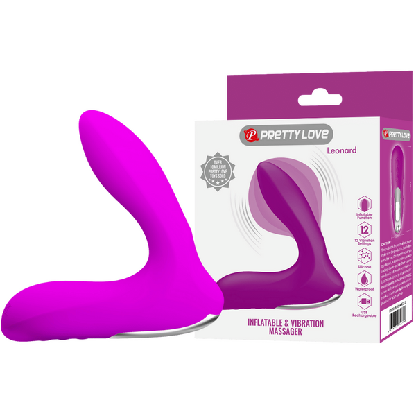 Pretty Love Leonard Inflatable Prostate Massager - Prostate Toys
