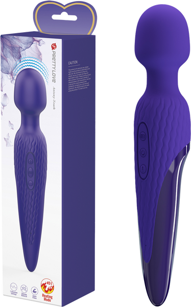 Pretty Love Antony Youth 7 Function Body Wand Vibrator Purple Body Wands