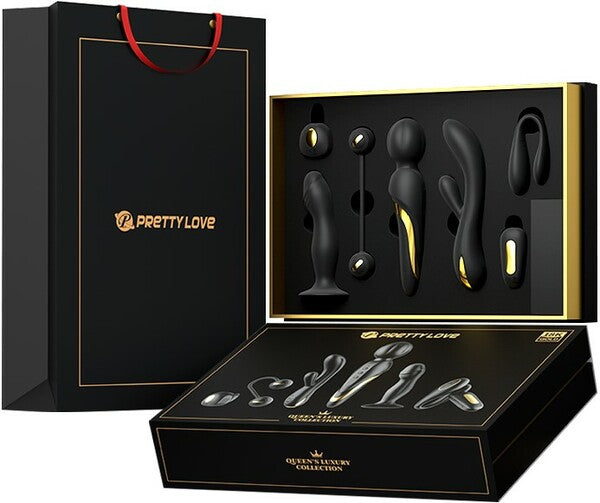 Pretty Love Mini Queens Luxury Collection Adult Toy Set Black Sex Kits