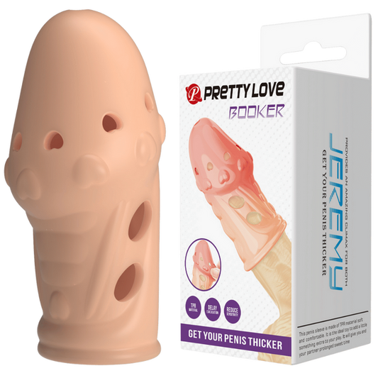 Baile Booker Male TPR Material Penis Extension Sleeve - Penis Sleeves and Extenders