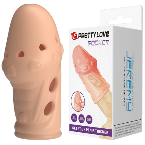 Baile Booker Male TPR Material Penis Extension Sleeve - Penis Sleeves and Extenders