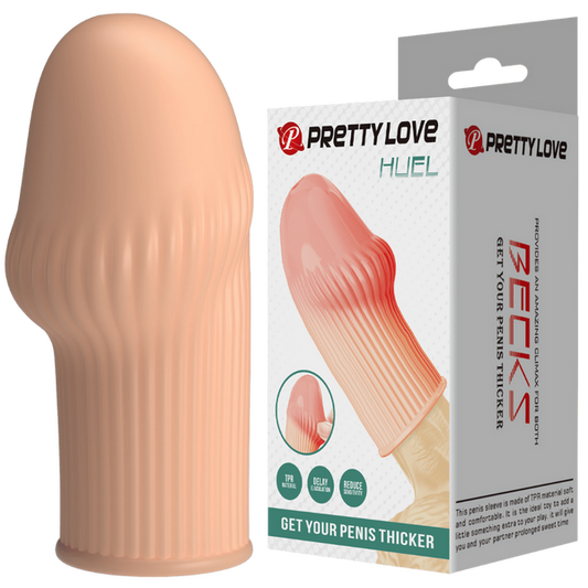 Baile Huel TPR Material Penis Extender Sleeve - Penis Sleeves and Extenders