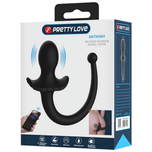 Baile Anthony Vibrating App Control Tail Anal Plug Butt Plugs