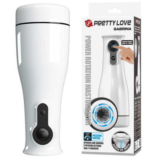 Baile Rechargeable Sabrina Rotating Male Masturbator - Masturbators and Strokers