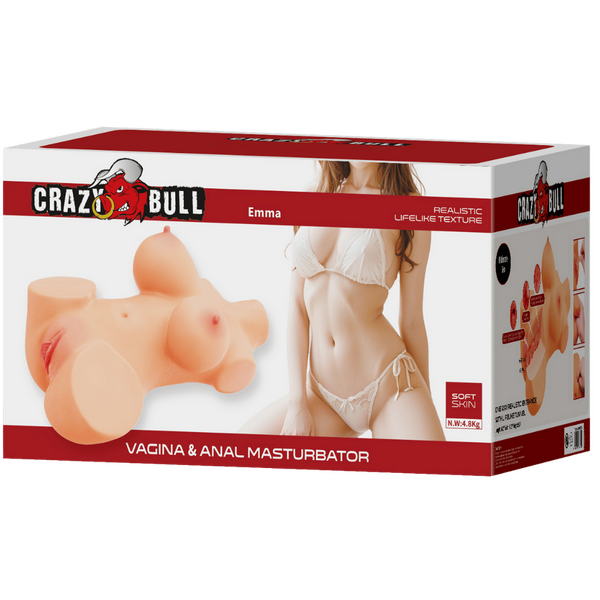 Baile Emma Realistic Vagina and Anal Masturbator Masturbators and Strokers
