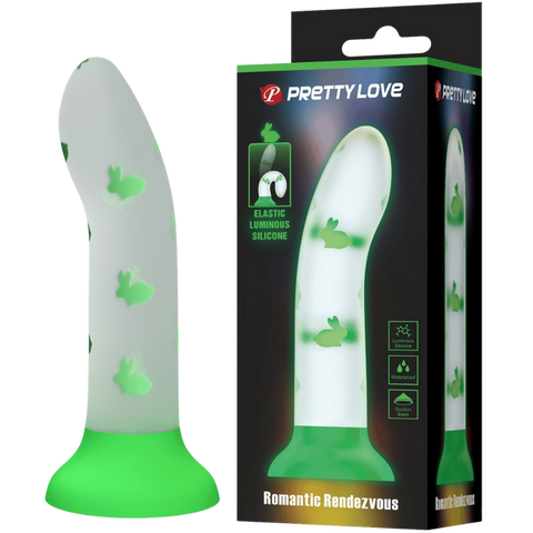 Pretty Love Romantic Rendezvous Realistic Dong Green - Realistic Dildos