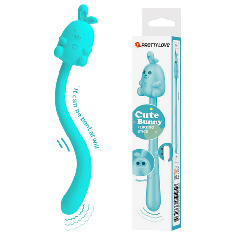 Pretty Love Cute Bunny Flirting Stick Personal Massager - Personal Massagers