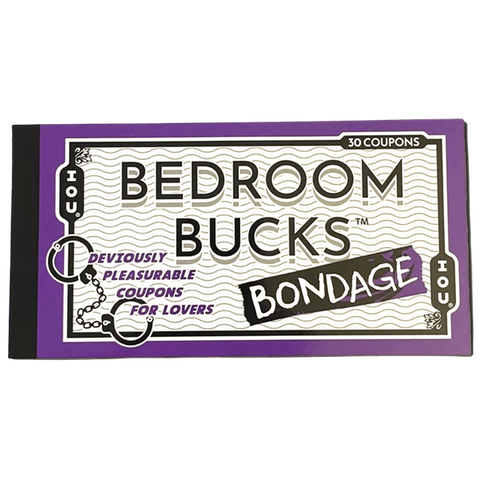 Ball & Chain Bedroom Bucks Bondage Play Coupons - Party Gifts and Novelties