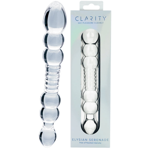 Creative Cocneptions 7.5 Inch Elysian Serenade Glass Dildo Glass Sex Toys