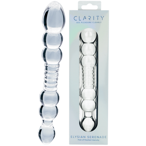 Creative Cocneptions 7.5 Inch Elysian Serenade Glass Dildo - Glass Sex Toys
