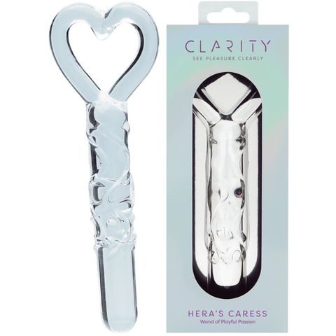 Creative Conceptions Heras Caress Borosilicate Glass Dildo - Glass Sex Toys