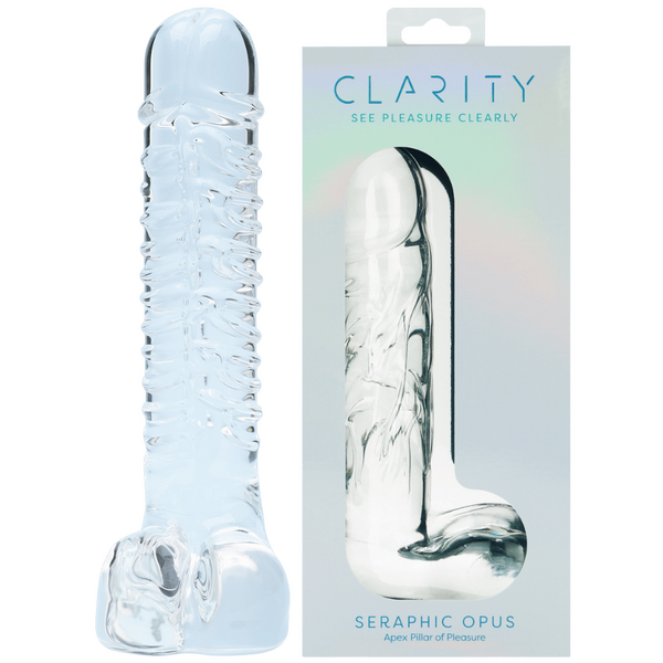 Creative Conceptions Seraphic Opus Handblown Glass Dildo Glass Sex Toys