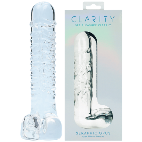 Creative Conceptions Seraphic Opus Handblown Glass Dildo - Glass Sex Toys