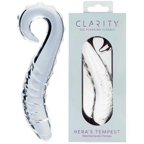 Creative Conceptions Heras Tempest 5.5 Inch Glass Dildo - Glass Sex Toys
