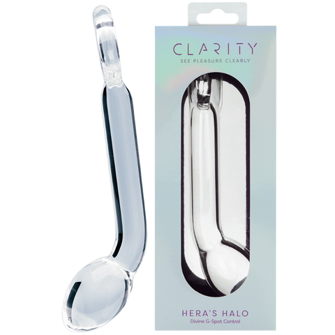 Creative Conceptions Heras Halo 6 Inch Glass Dildo - Glass Sex Toys