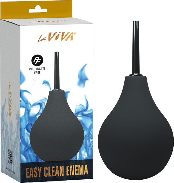 La Viva Premium Easy Clean Silicone Enema & Douche Enemas and Douches