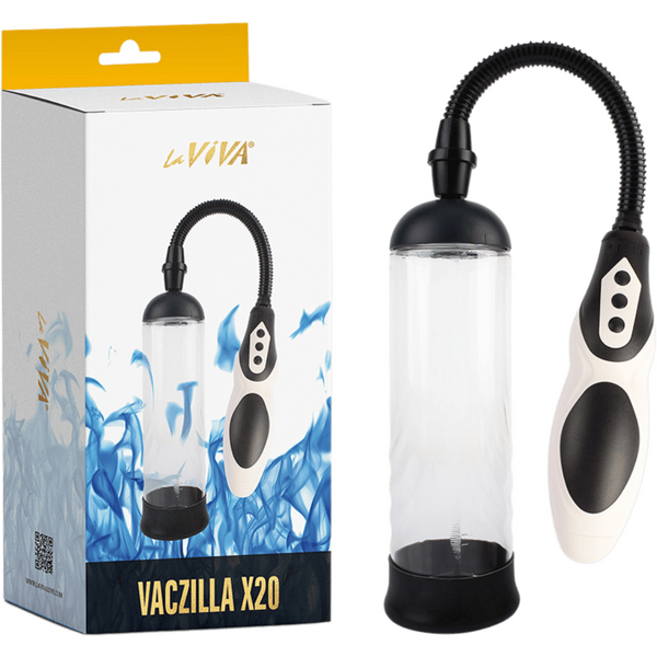 Vaczilla X20 8 Function USB Rechargeable Penis Pump Penis Pumps And Stretchers