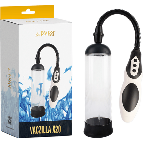 Vaczilla X20 8 Function USB Rechargeable Penis Pump - Penis Pumps And Stretchers