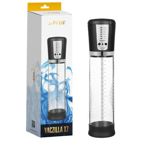 Vaczilla X7 USB Rechargeable Electronic Penis Pump - Penis Pumps And Stretchers