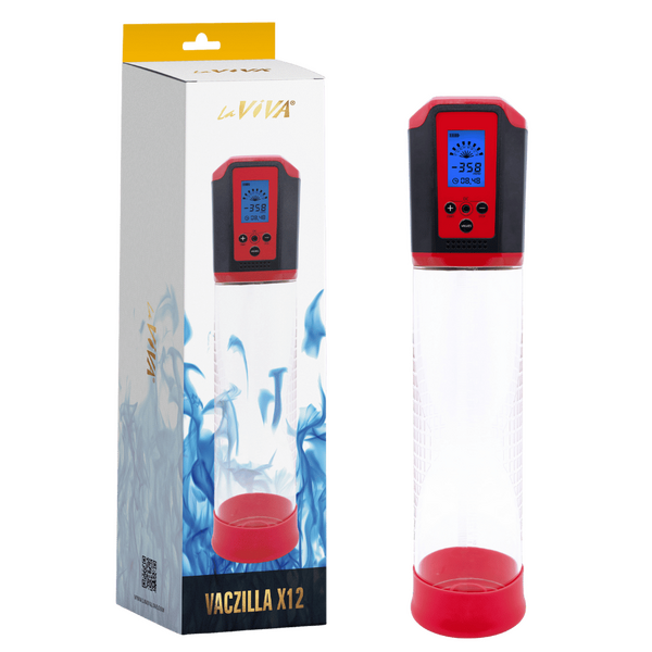 Vaczilla X12 USB Rechargeable Electronic Male Penis Pump Penis Pumps And Stretchers