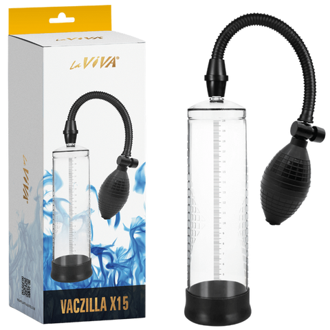 Vaczilla X15 Original Bulb Design Mens Penis Pump - Penis Pumps And Stretchers