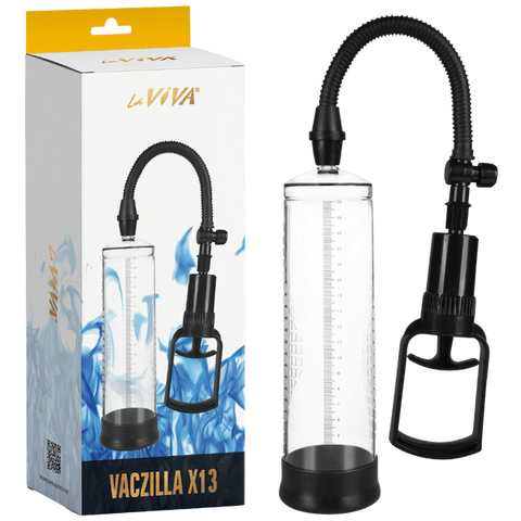 Vaczilla X13 Master Grip Latex Free Finger Pull Mens Penis Pump - Penis Pumps And Stretchers