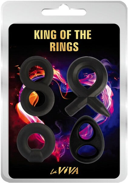 La Viva King of the Rings Stretchy Silicone Cock Ring Stretchy Cock Rings