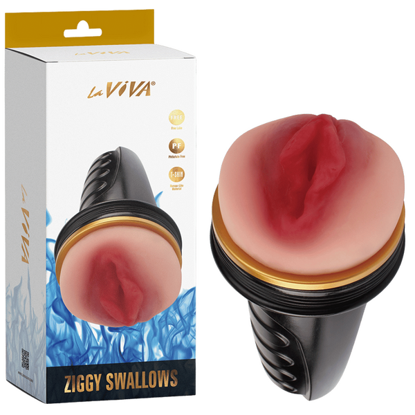 La Viva Ziggy Swallows Realistic Looking Mens Stroker Masturbators and Strokers