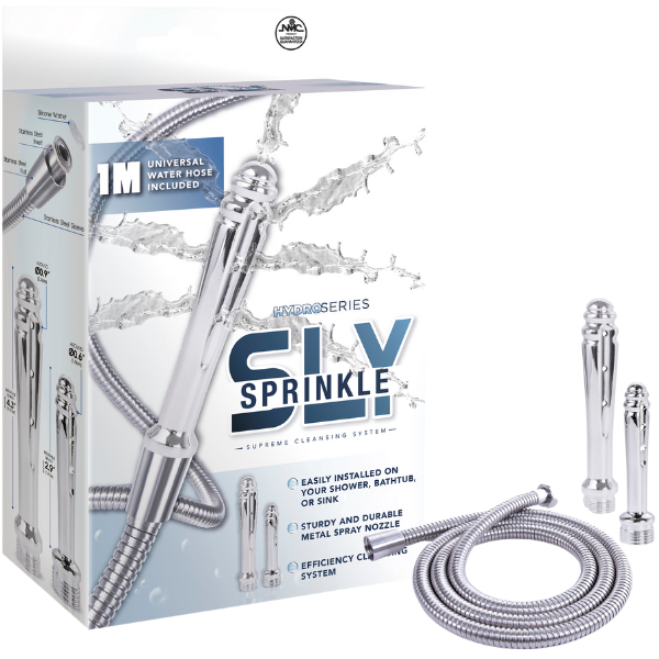 SLY Sprinkle Dual Head Supreme Anal Cleansing System Enemas and Douches