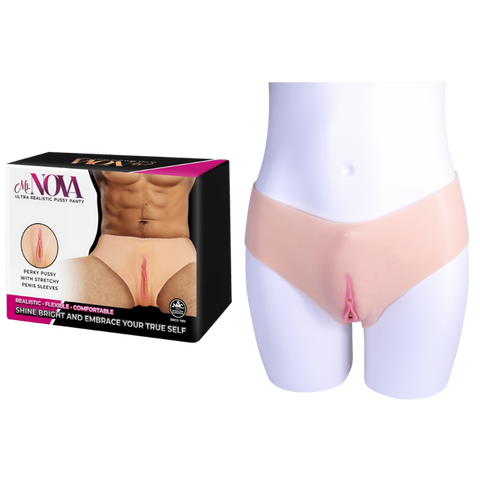 Ms. Nova Ultra Realistic Flexible & Comfortable Pussy Panty - Pussy And Clit Toys