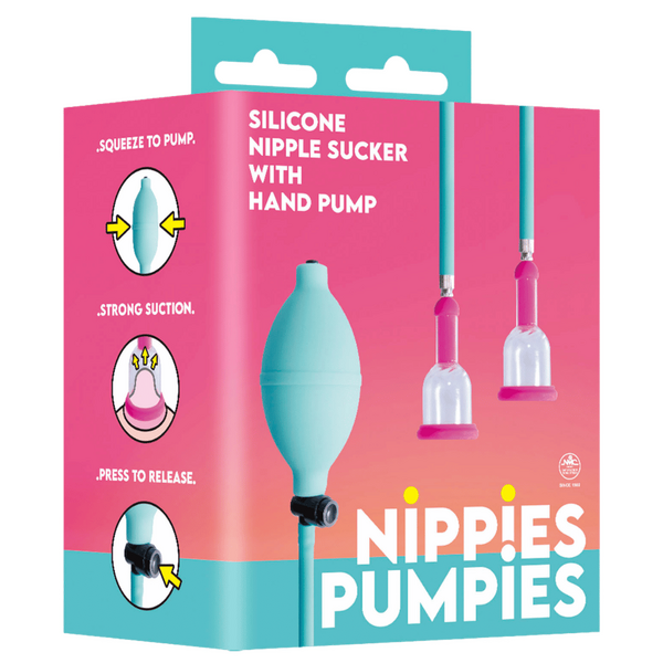 Nanma Nippies Pumpies Silicone Nipple Sucker - Breast and Nipple Toys