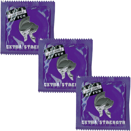 Four Seasons Naked Delay Lubricated Condoms 144 Pack - Condoms