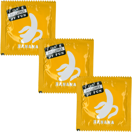 Four Seasons Naked Extra Strength Flavour Condoms 144 Pack Condoms