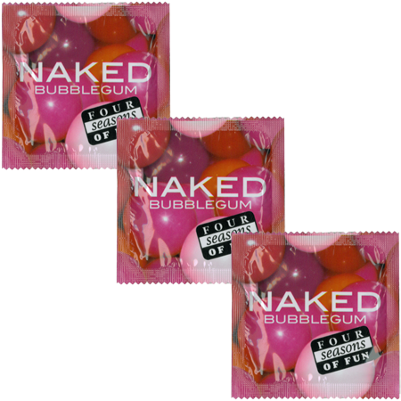 Four Seasons Naked Extra Strength Flavour Condoms 144 Pack Condoms