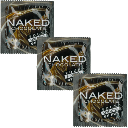 Four Seasons Naked Extra Strength Flavour Condoms 144 Pack - Condoms