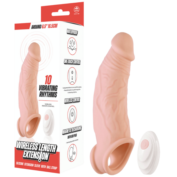 Excellent Power Wireless Length Penis Extension Penis Sleeves and Extenders