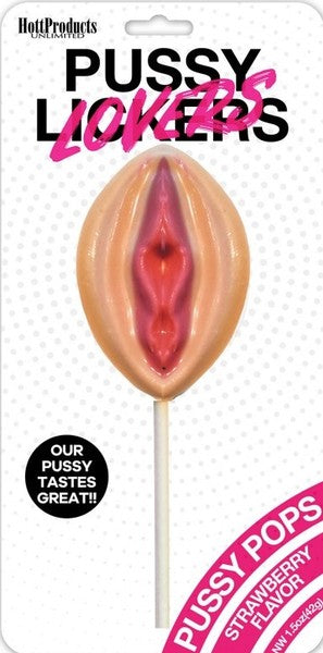 Hott Products Pussy Lickers Pussy Shaped Lollipops Default Title Party Gifts and Novelties