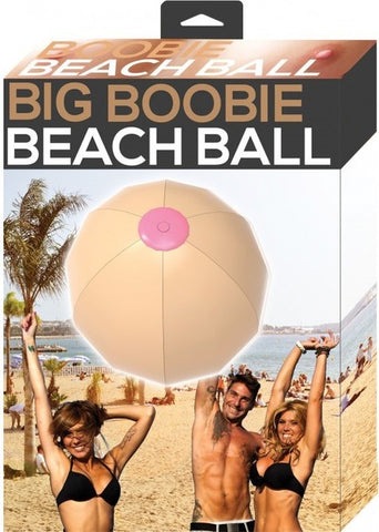 Hott Products Blow Up Breast Shape Big Boobie Beach Ball - Party Gifts and Novelties