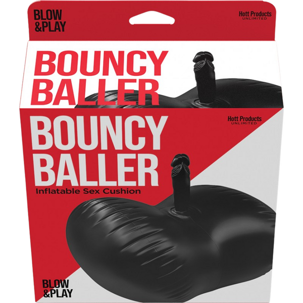 Hott Products Bouncy Baller Inflatable Dildo Inflatable Dildos and Vibrators