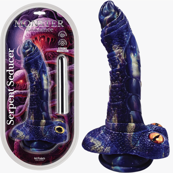 Monster Romance Serpent Seducer Fantasy Vibrating Dildo Vibrating Dildos