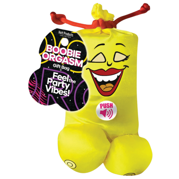 Hott Products Boobie Orgasm Talking Audible Party Gift Bag Party Gifts and Novelties