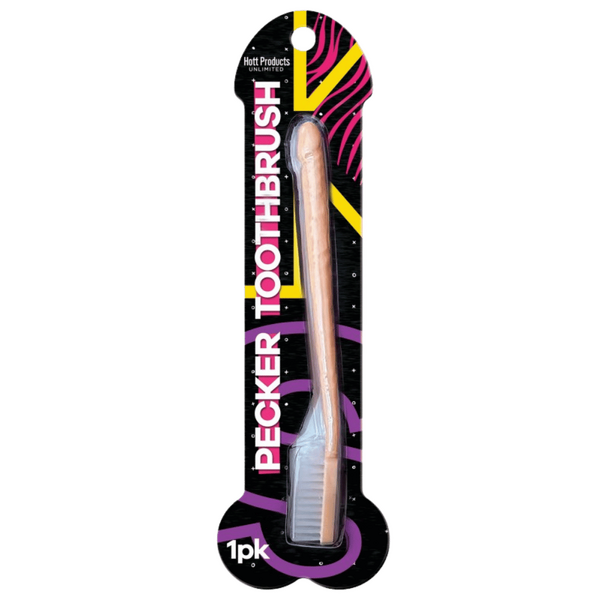 Hott Products Toothbrush With Pecker Shaped Handle Party Gifts and Novelties