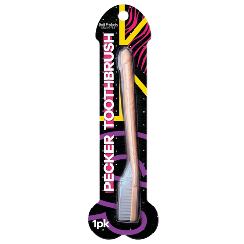 Hott Products Toothbrush With Pecker Shaped Handle - Party Gifts and Novelties