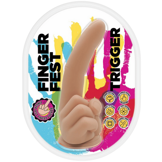 Hott Products Trigger Finger Shape Realistic Dong Realistic Dildos