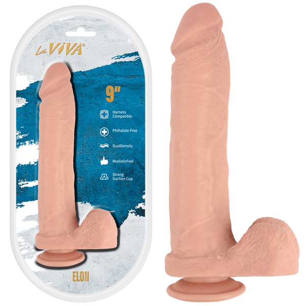 Tradie Dildo Paulie 9 Inch - Dual-Density Delight for Realistic Pleasure Realistic Dildos
