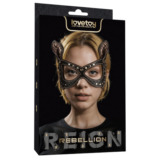 Lovetoy Adjustable PU Leather Bunny Mask Masks And Blindfolds