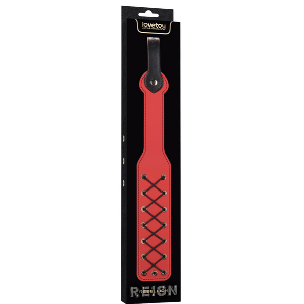 Lovetoy 15 Inches Rebellion Reign Bondage Rope Paddle Paddles And Slappers